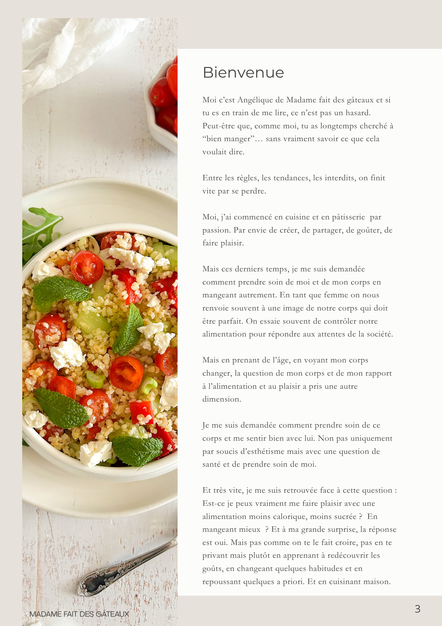 Ebook : "Bien manger sans se compliquer la vie"