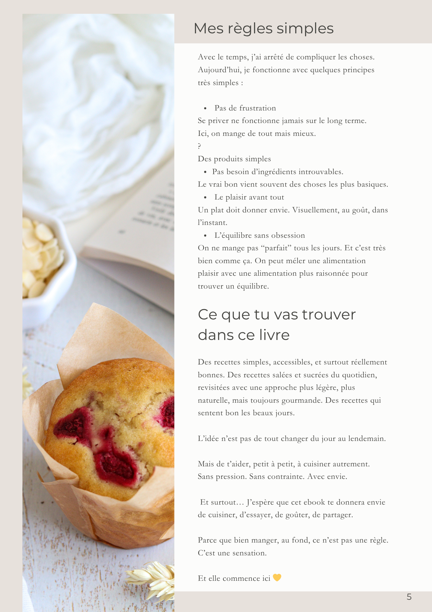 Ebook : "Bien manger sans se compliquer la vie"
