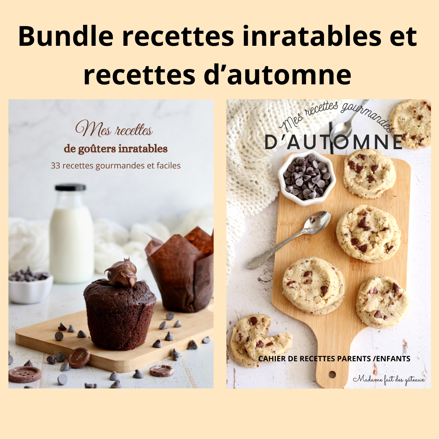 bundle Ebooks Recettes inratables & Recettes gourmandes d'automne